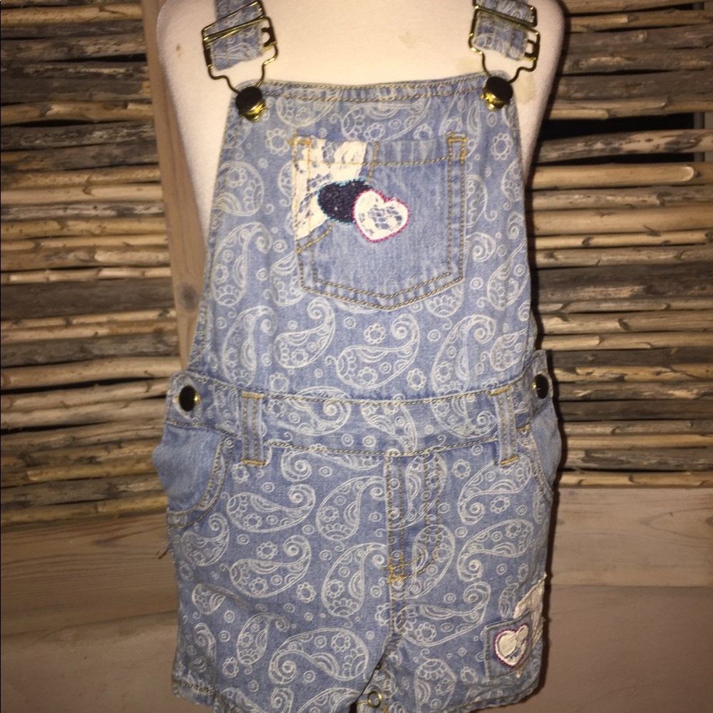 Lace overalls